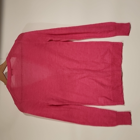 J. Crew Crystal Button Cardigan Superfine Alpaca Merino Wool Blend Sweater Cardi - Picture 8 of 9